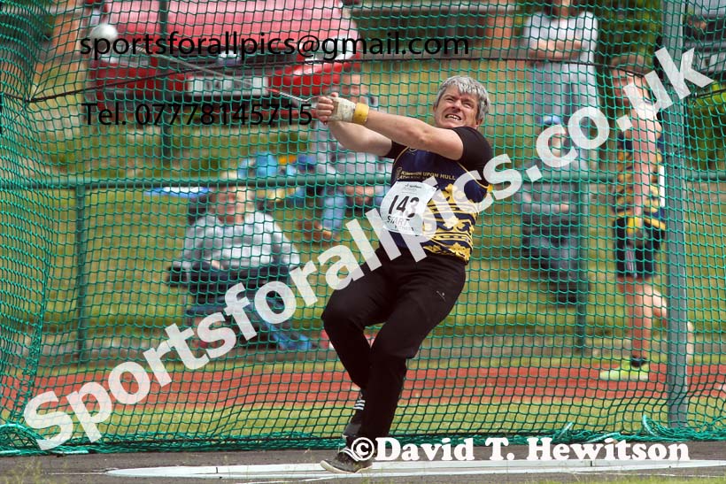 Mens hammer, 2021 Northern Senior and Under-20s Champs., Leigh. Photo: David T. Hewitson/Sports for All Pics